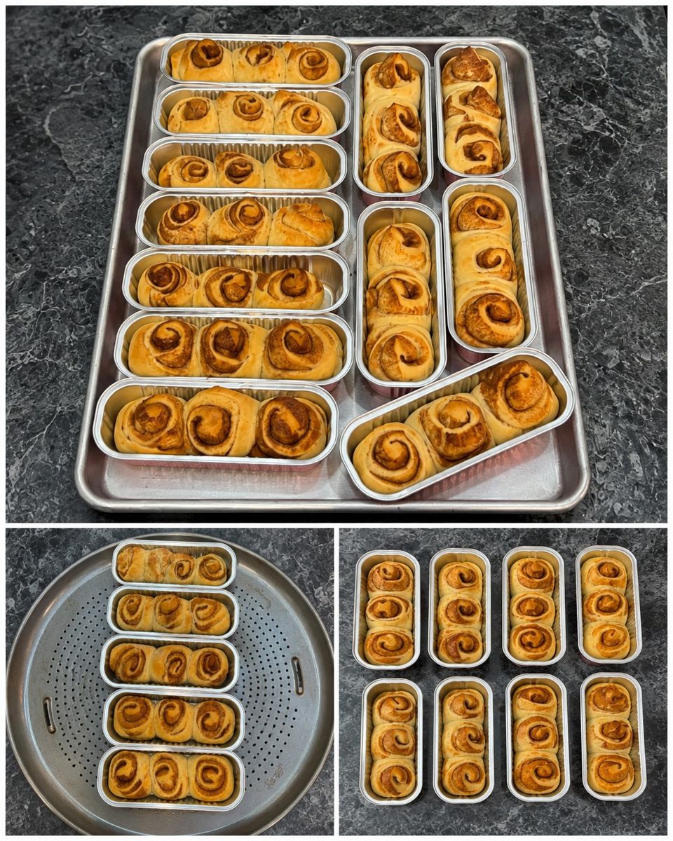 Fresh cinnamon rolls
